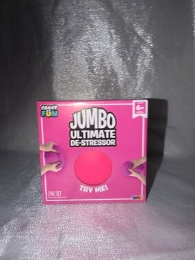 Pink Jumbo Ultimate De-Stressor Ball
